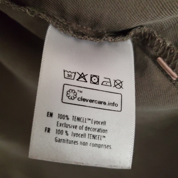 ๐ฒ Tentree Women's Echo Lightweight Tencel Jacket in Olive, Large - Picture 5 of 11